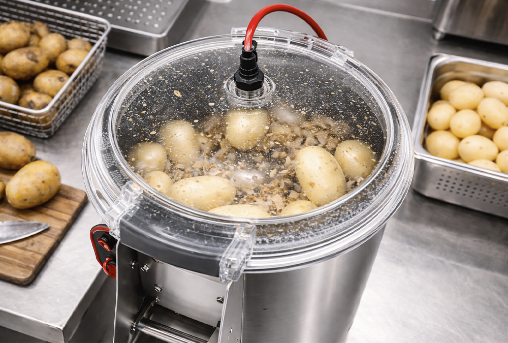 Kartoffelskrællemaskine