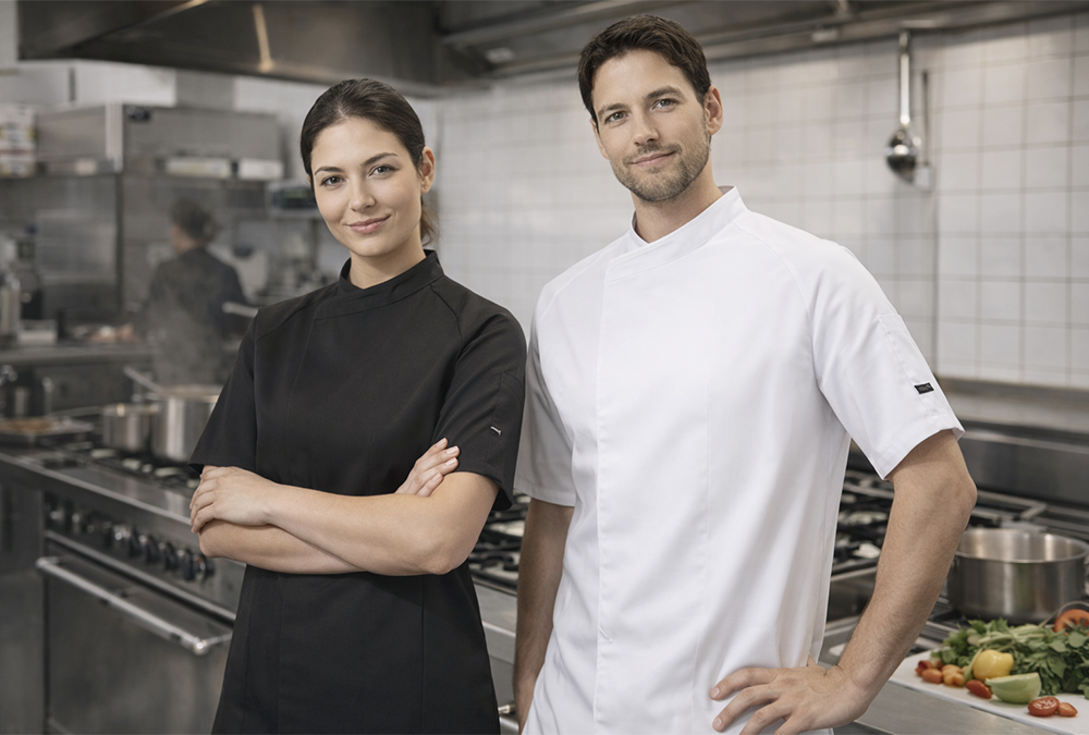Valg af kokkejakker til det professionelle køkken