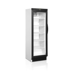 Tefcold displaykøleskab CEV425 1 LED L/H (venstrehængslet) - Displaykøleskab - Køleskab med glaslåge