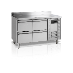 Tefcold Kølebord med skuffer og bagkant GN1/1 CK7240 - Kølebord & Frysebord