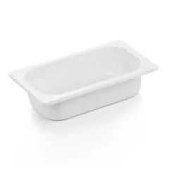 Melamin GN 1/4 HVID, dybde 65 mm - Outlet