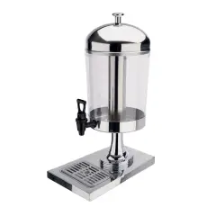 Dispenser/saft stål/polycarbonat  8,5 L  Ø22, højde 56 cm - Outlet