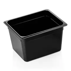 Gastrobakke polycarbonat SORT 1/2gn 11,9L, højde 20,0 cm -