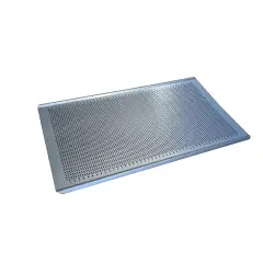 Bageplade alu. perfo silicone 53x32,5cm - 