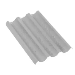 Flutes- & baquettepl.alu. 53x32,5cm - Bageplader og Ovnfaste fade