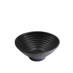 Melamin skål sort Ø12 H5 cm (udgår) -