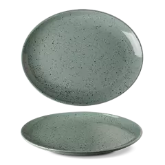 Lifestyle oval tallerken rainforest 28 cm - 