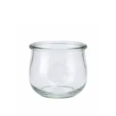 Weck Tulip Patentglas 370 ml Ø8 cm H8,6 cm excl låg - Opbevaring