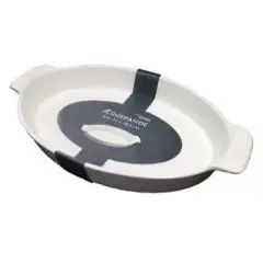 Æggepande 31x18,5 cm hvid porcelæn (udgår) - Outlet