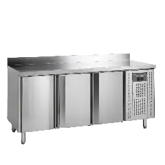 Tefcold Kølebord bagkant og 3 låger GN1/1 CK7310X1SP - Kølebord & Frysebord