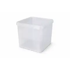 Condibøtte / Plastbøtte 5,0 L klar ekskl. låg - frysekvalitet - 