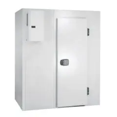 Frostrum med gulv BASIC JKS (10,56 m3) lagerrum måler 3000x2600x2200 mm med 90cm bred dør  Eksl. Dørkontakt, Lys, Alarmer mv. - Kølerum og fryserum