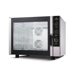 Konvektionsovn 6 stik med Damp, EV-SME906-LS. Basic by Primax. (8 kw. / 14 amp). - Ovne