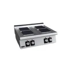 Fagor Elektrisk Kogebord med 4 firkantede C-E740Q - Kogebord