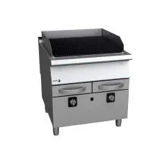 Fagor dobbelt gasgrill med støbejern model B-G9101 - gulvmodel - Grill