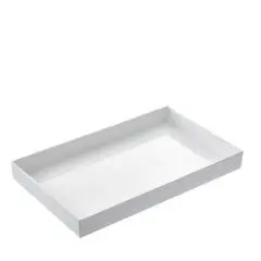 Stabelbart fad i hvid melamin 1/1 GN H6 cm - 