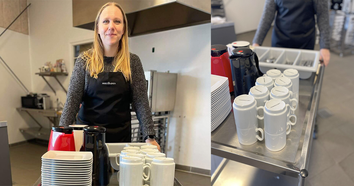 Rulleborde i rustfri stål Rulleborde i rustfrit stål